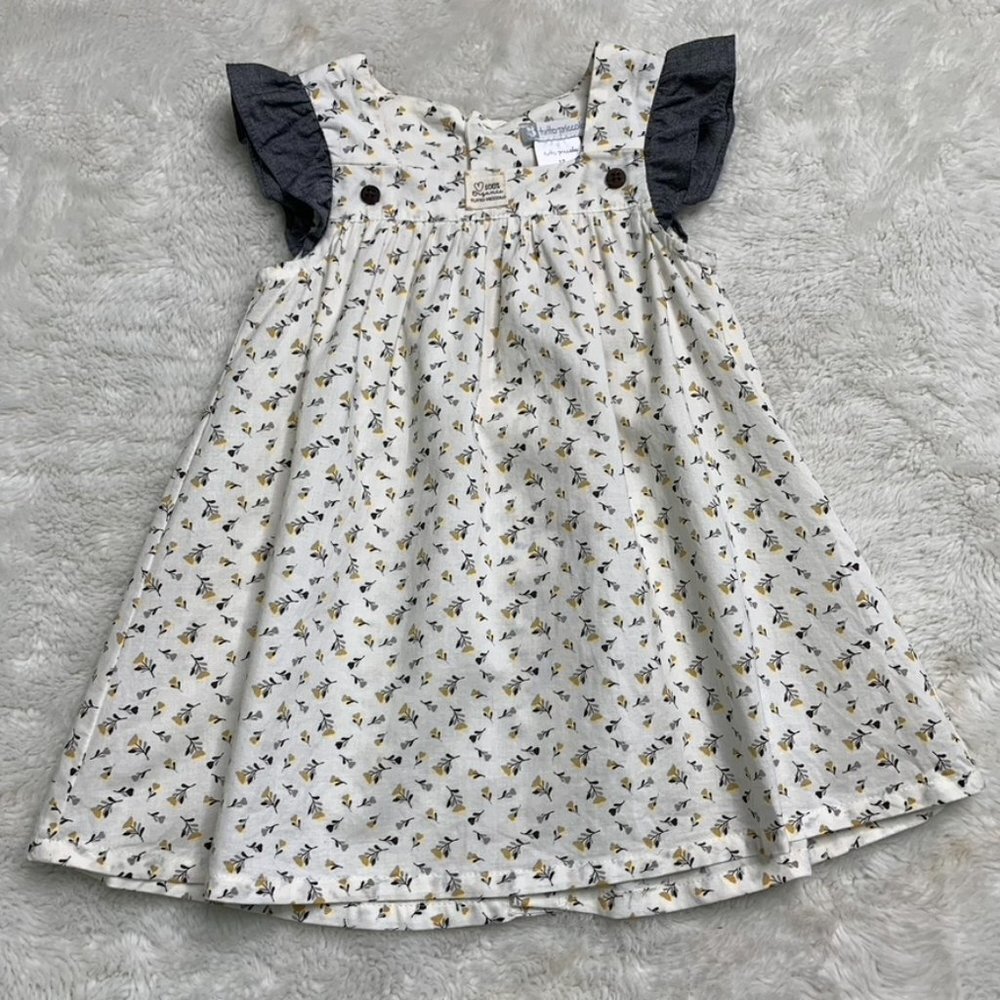 Tutto Piccolo Baby Girl Floral Dress Size 18 Months